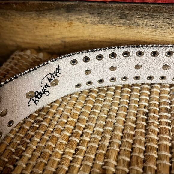 Blazin Roxx Black Jeweled Belt Size Medium - Picture 8 of 13